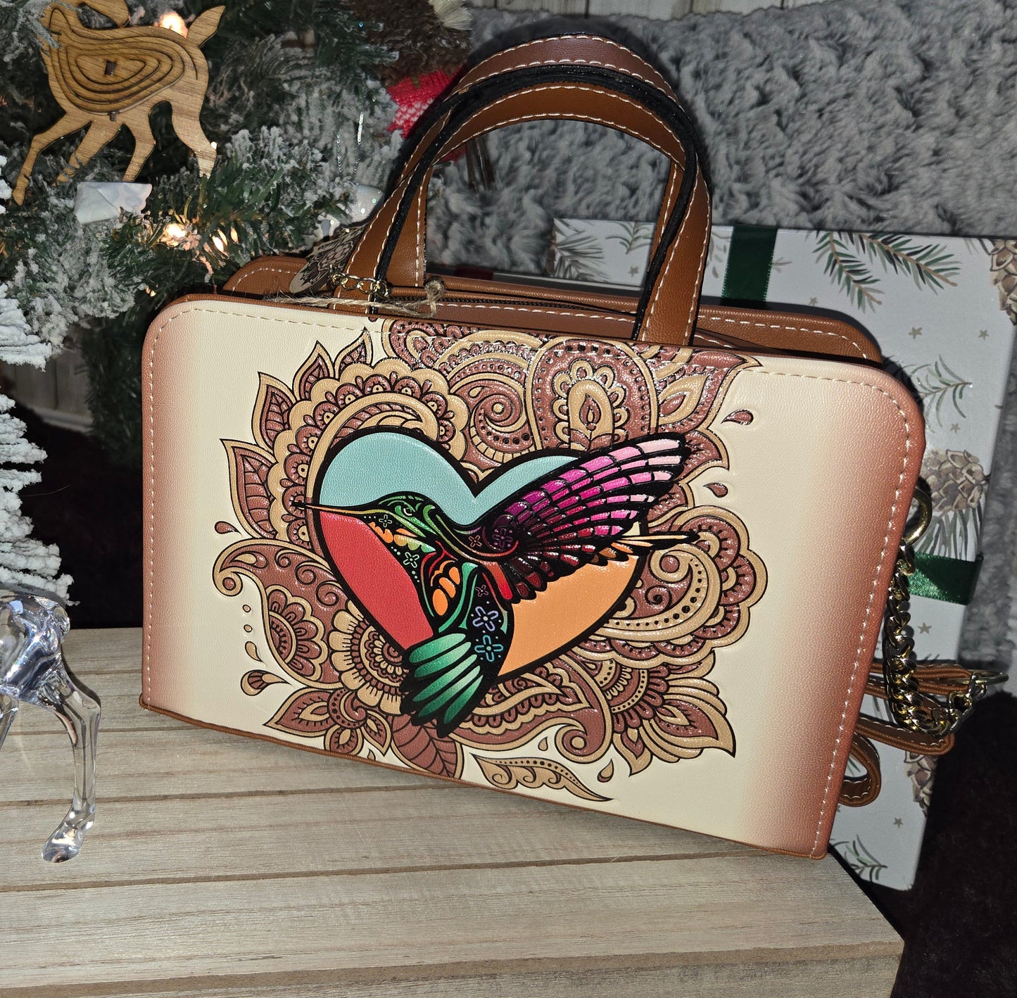 Colibrí Corazón Mini Tote